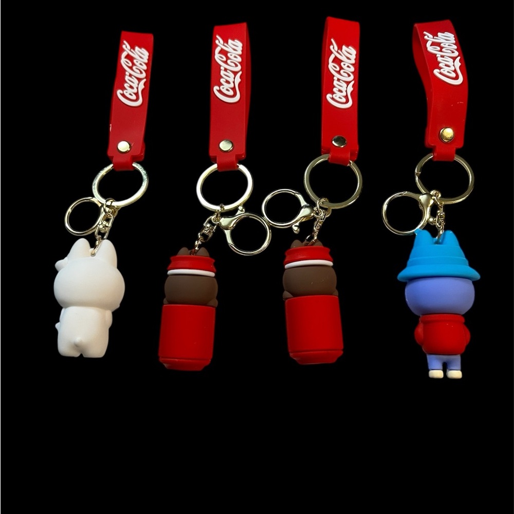Coca-Cola Character Keychain Collection “Labubu” - Picture 2 of 2